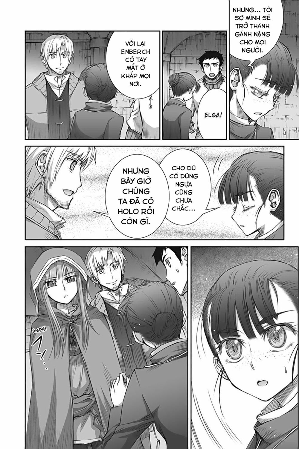 Ookami to Koushinryou: Chapter 40