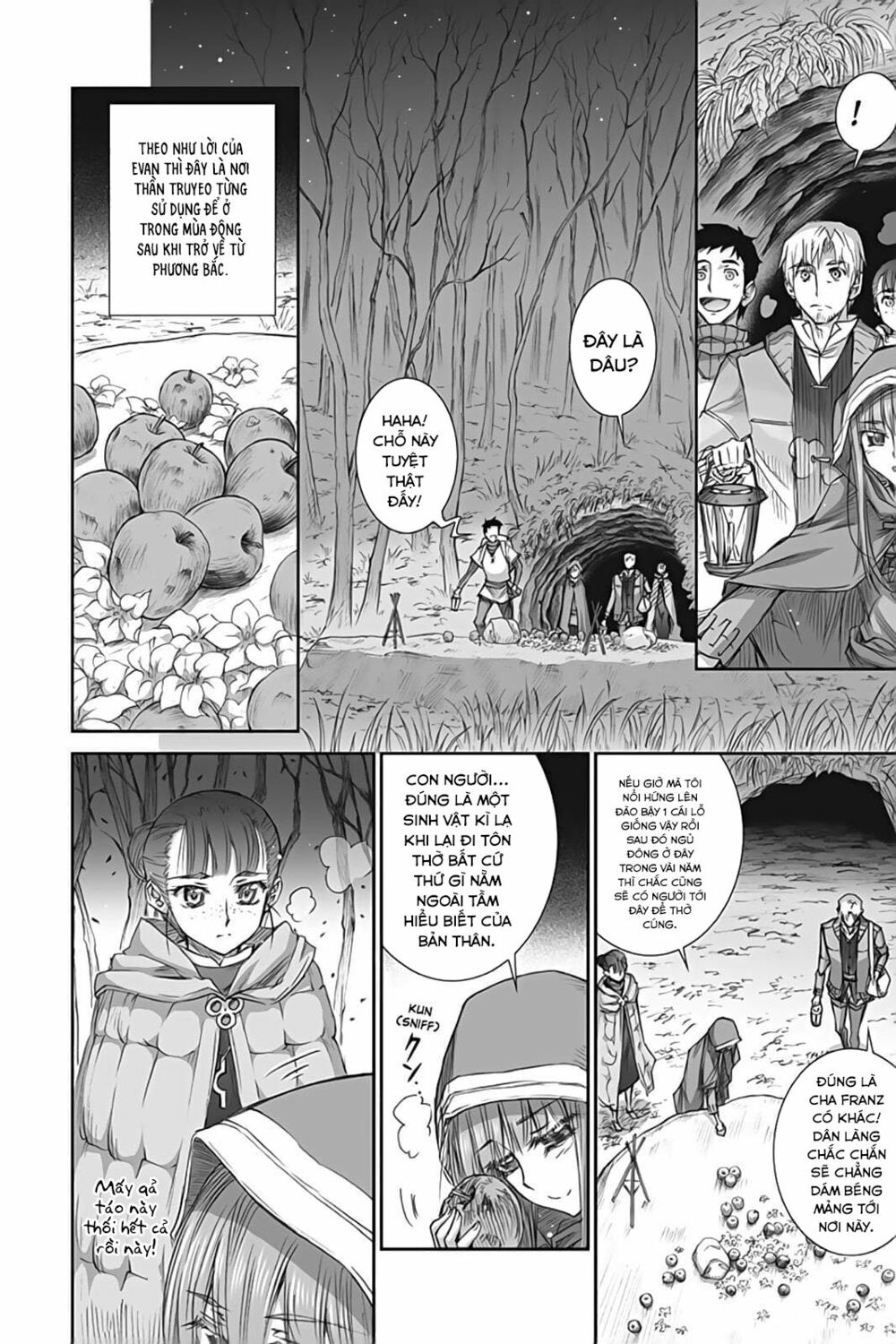 Ookami to Koushinryou: Chapter 40