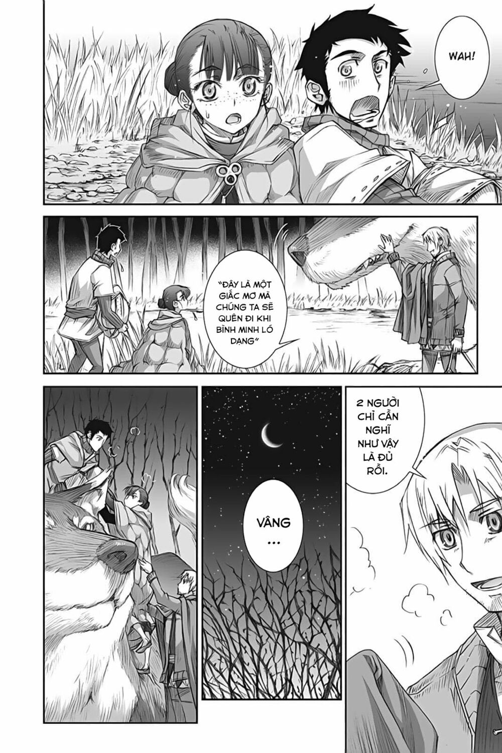 Ookami to Koushinryou: Chapter 40