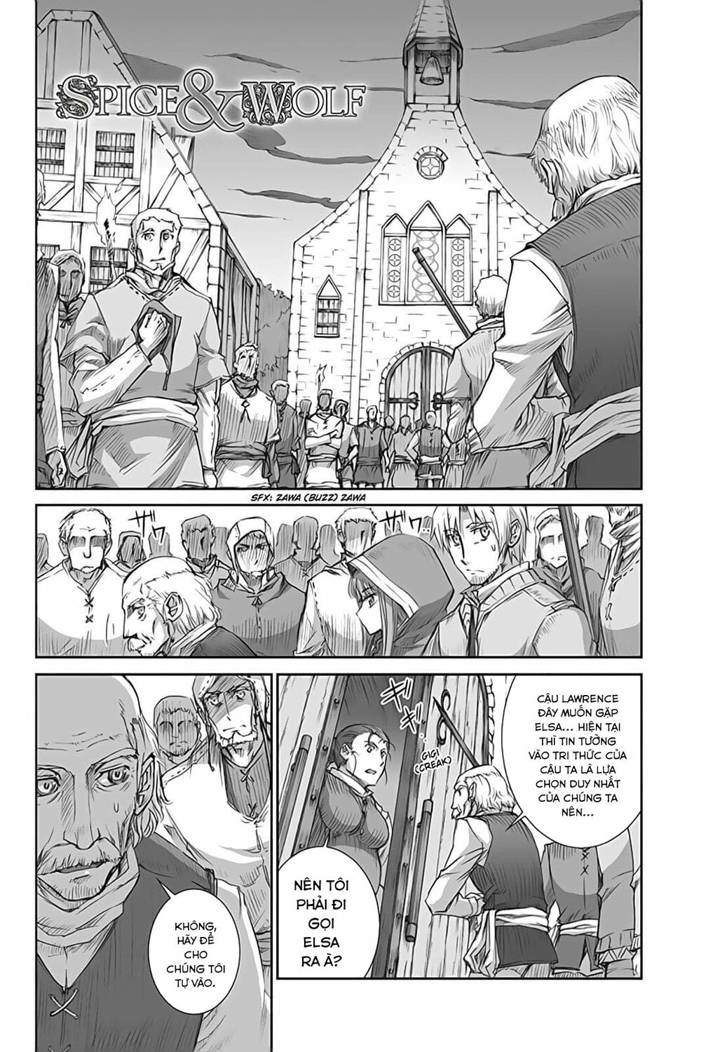 Ookami to Koushinryou: Chapter 40