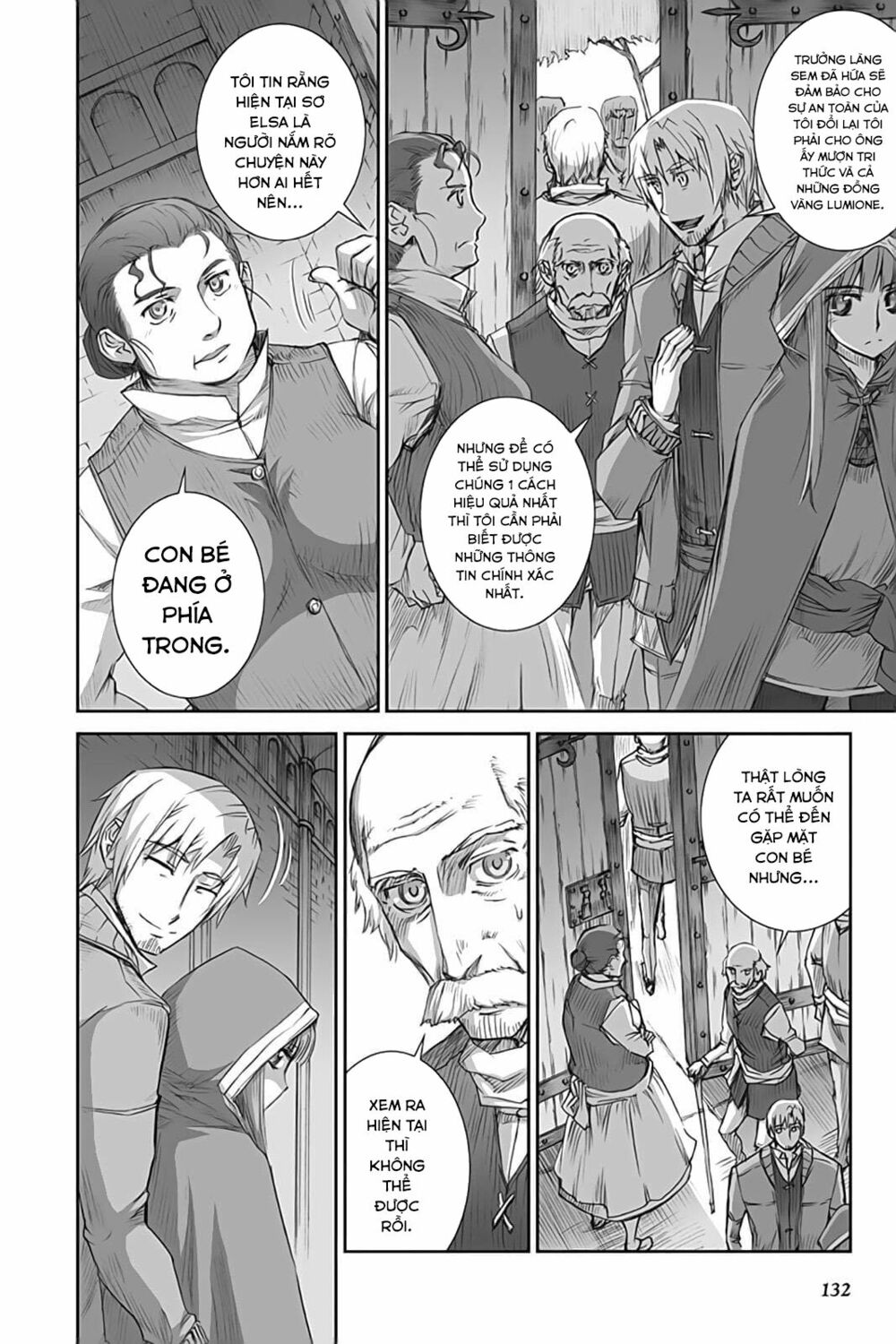 Ookami to Koushinryou: Chapter 40