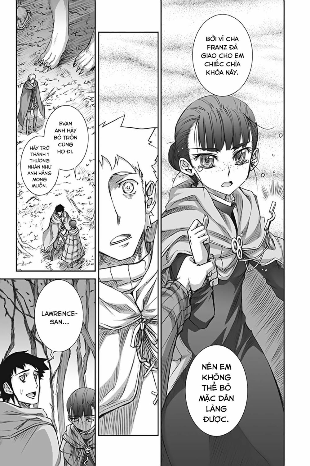 Ookami to Koushinryou: Chapter 41