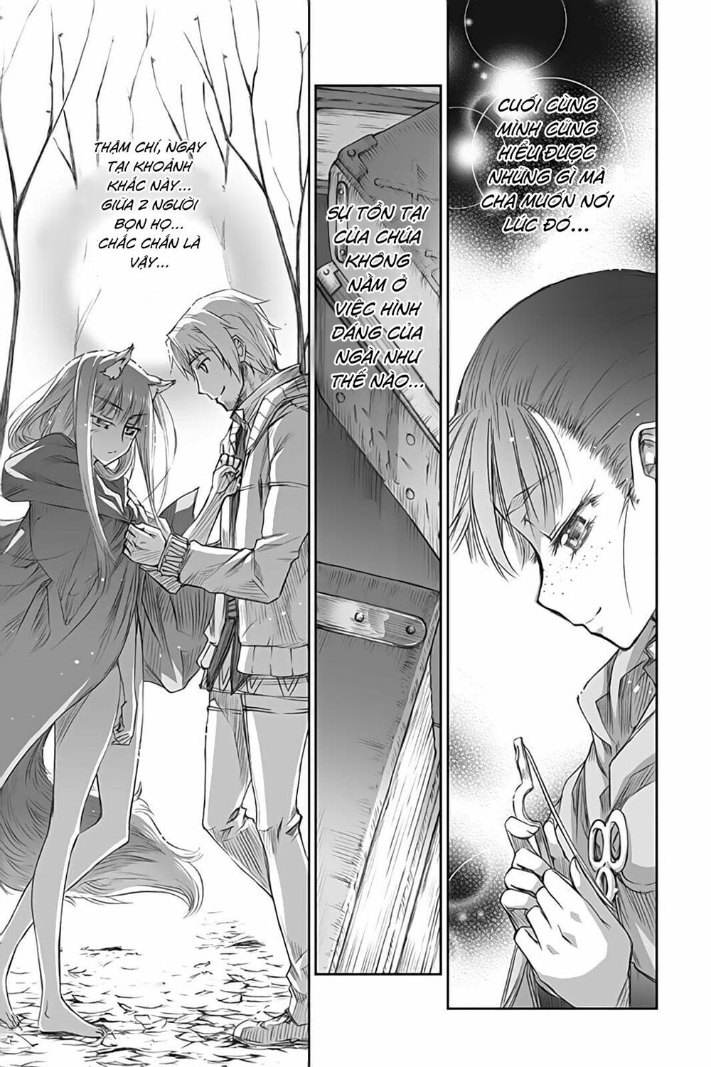 Ookami to Koushinryou: Chapter 41