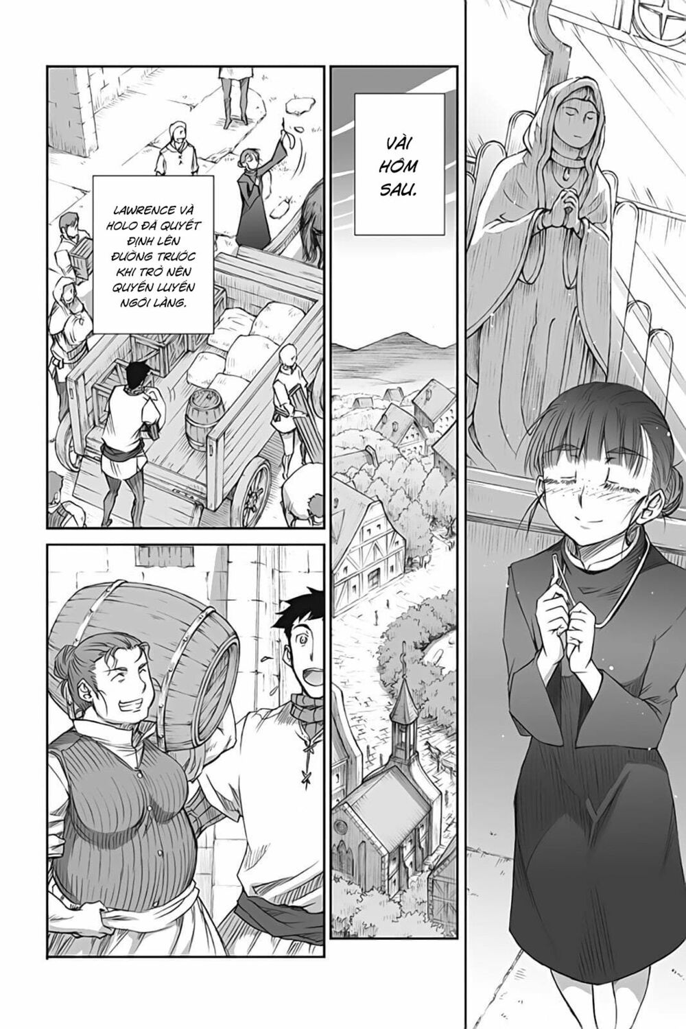 Ookami to Koushinryou: Chapter 43