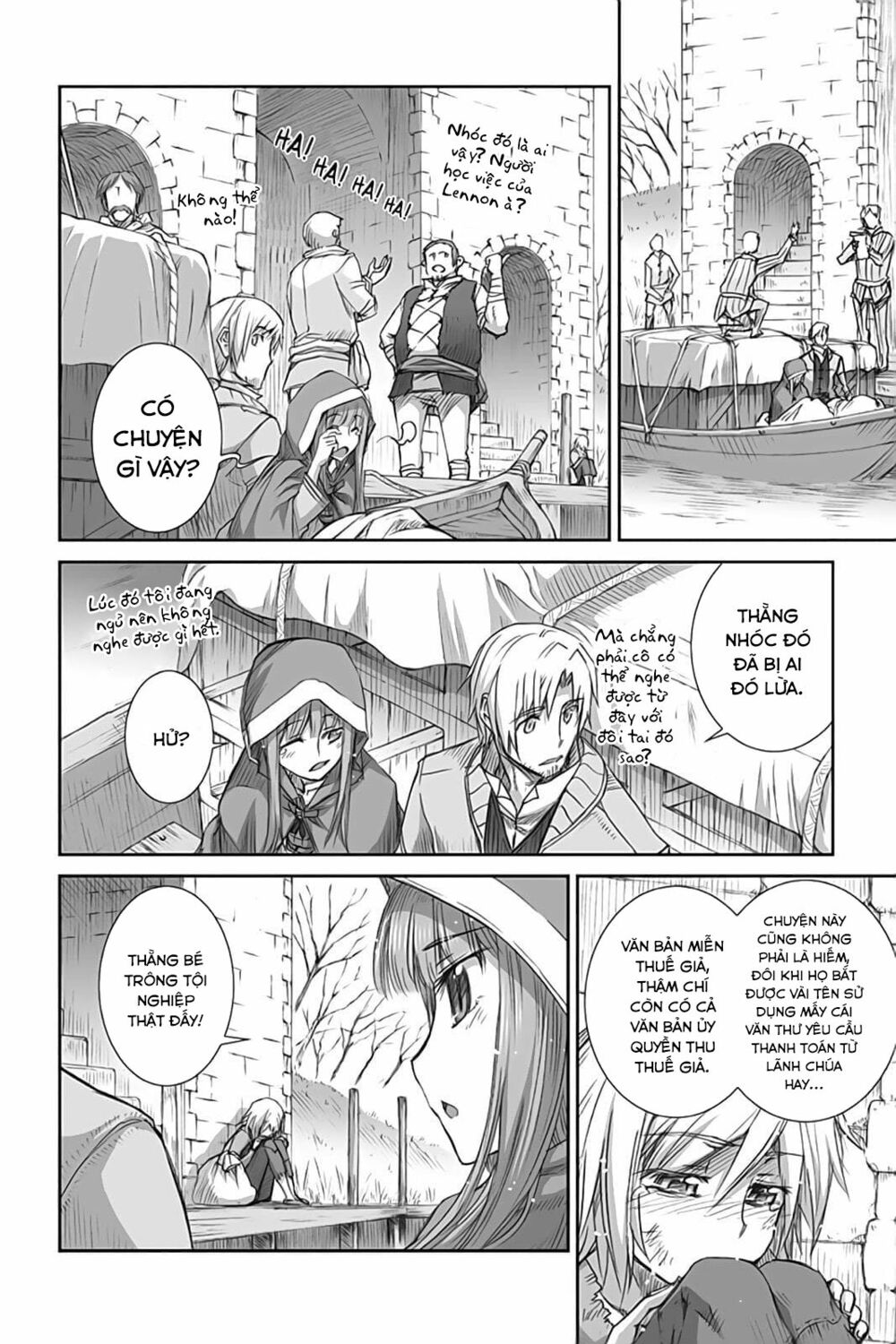 Ookami to Koushinryou: Chapter 44