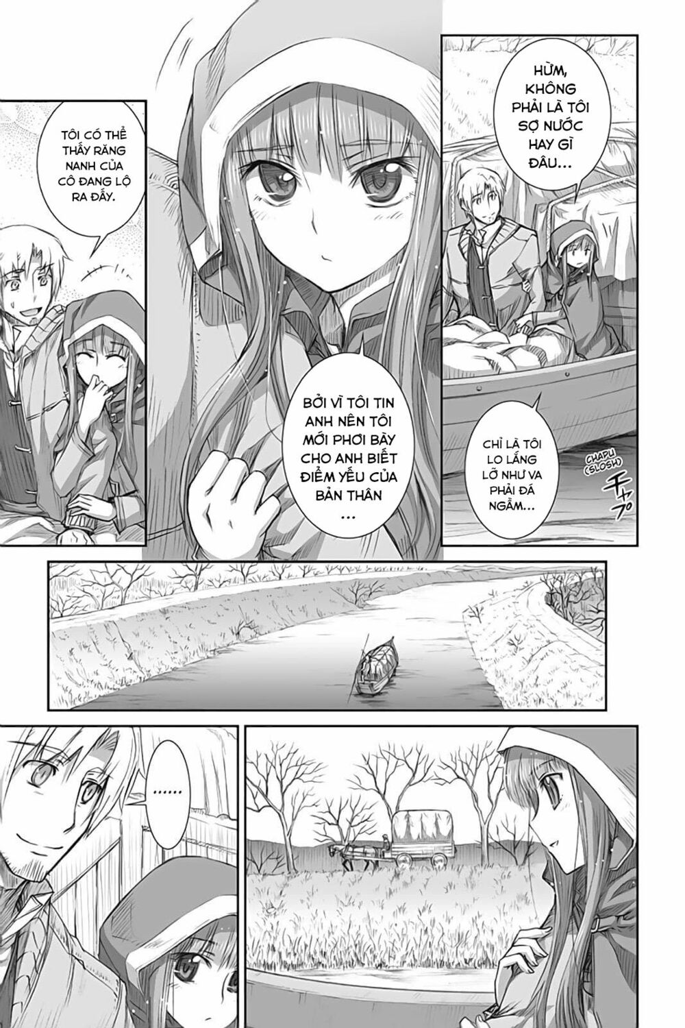 Ookami to Koushinryou: Chapter 44