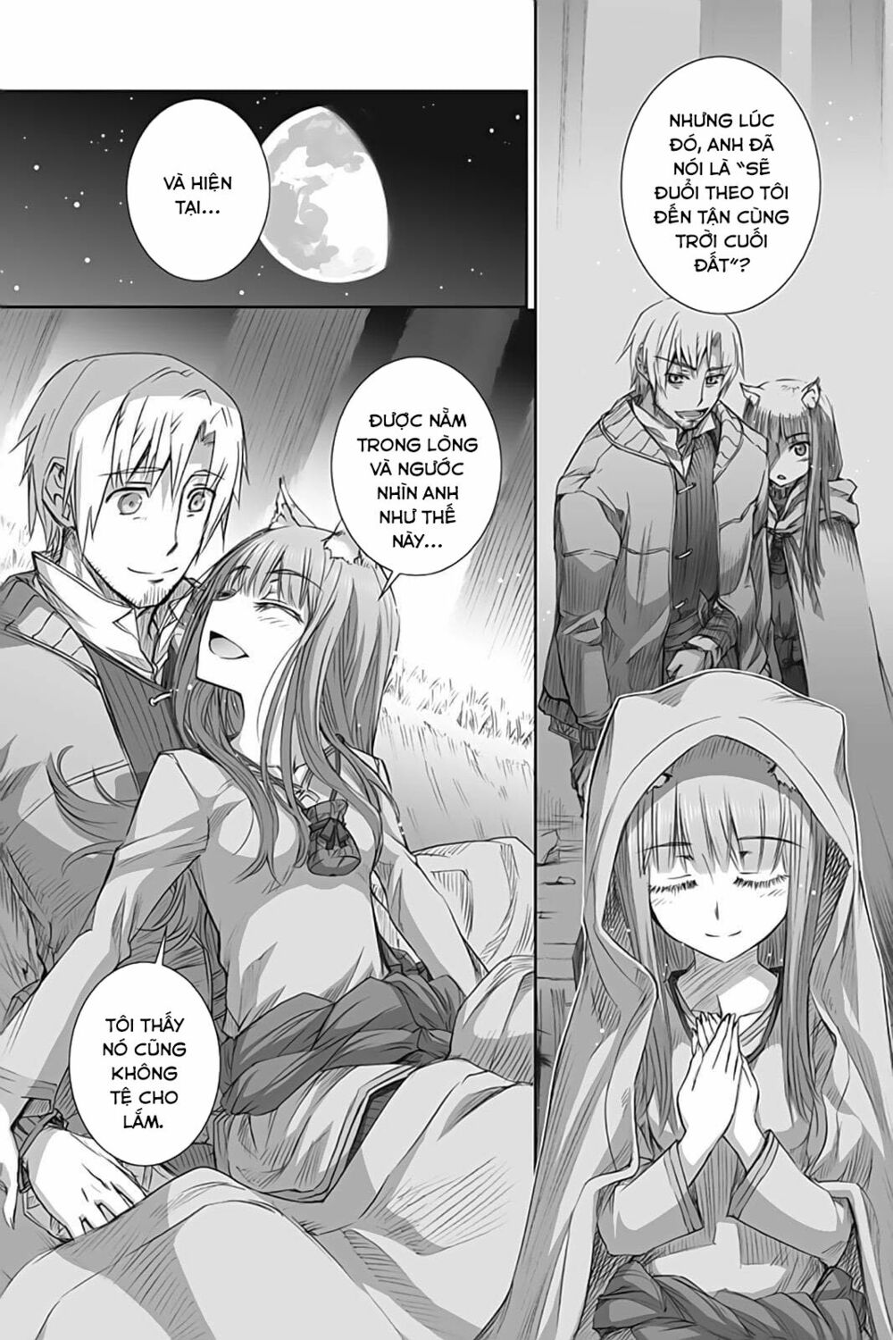 Ookami to Koushinryou: Chapter 46