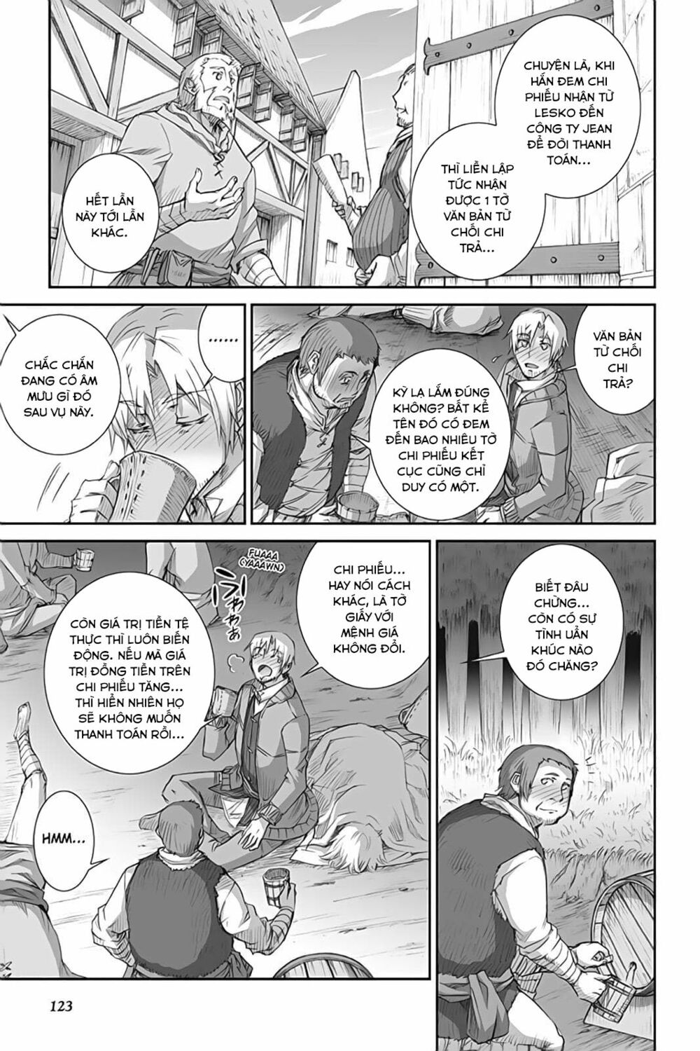 Ookami to Koushinryou: Chapter 46