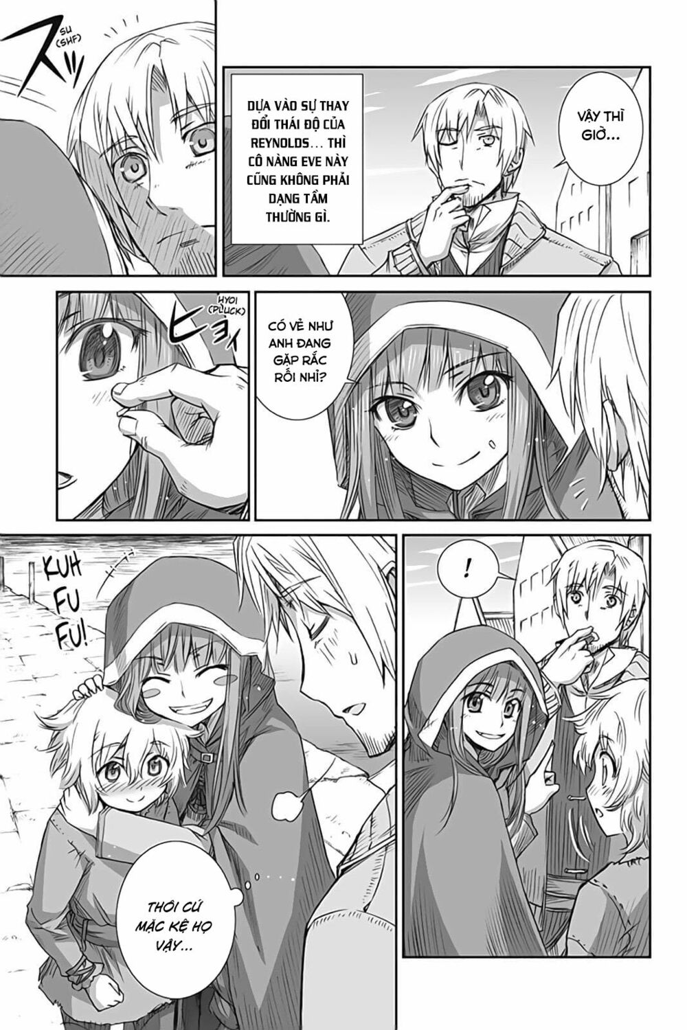 Ookami to Koushinryou: Chapter 49
