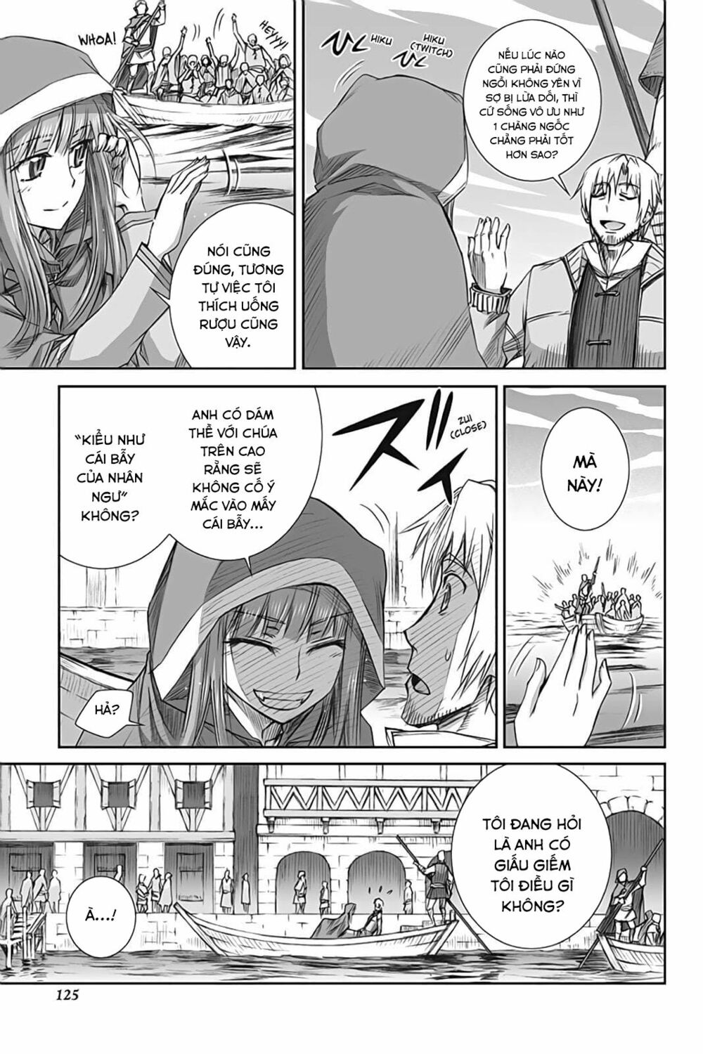 Ookami to Koushinryou: Chapter 53