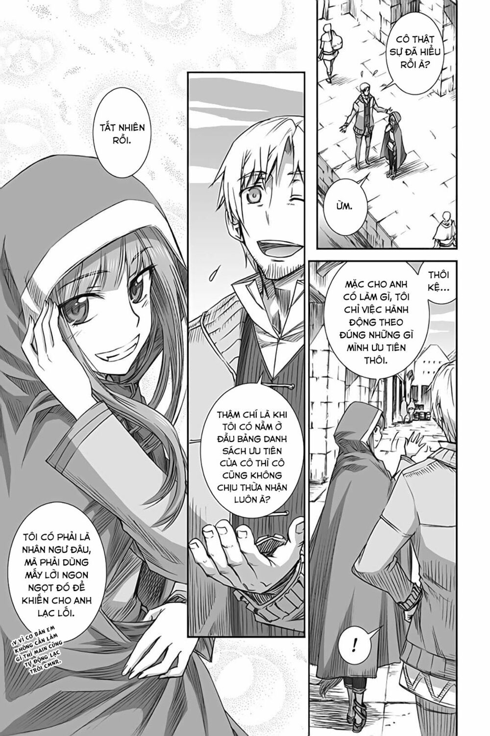 Ookami to Koushinryou: Chapter 53