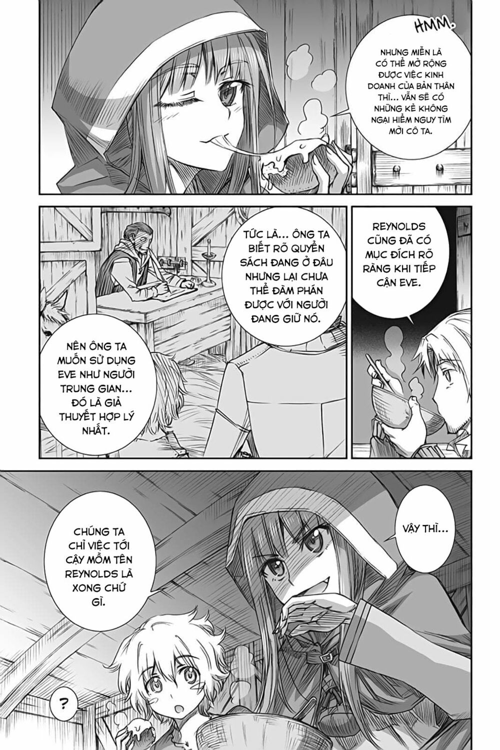 Ookami to Koushinryou: Chapter 53