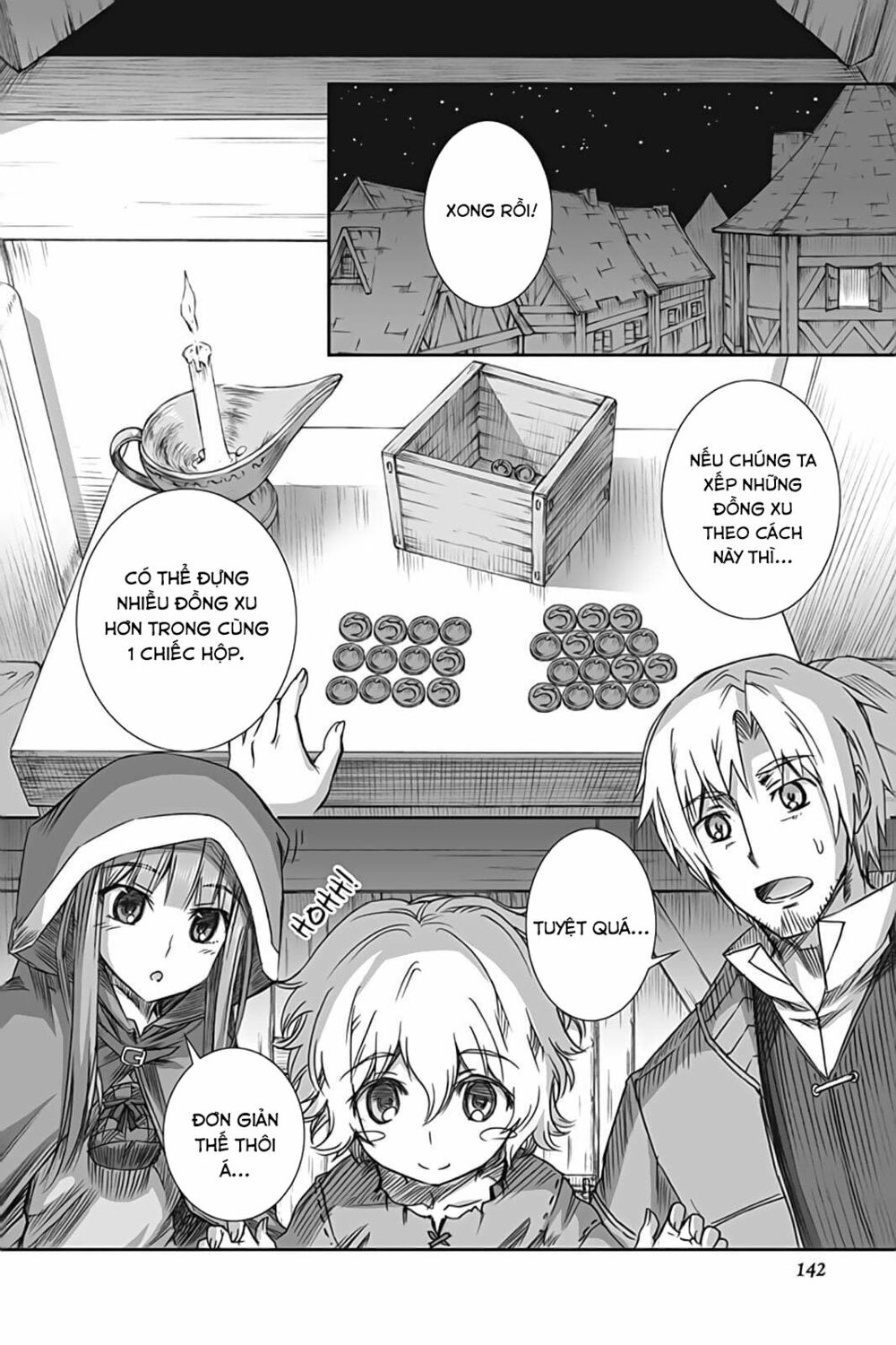Ookami to Koushinryou: Chapter 53