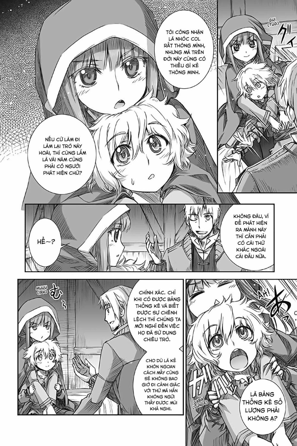 Ookami to Koushinryou: Chapter 53