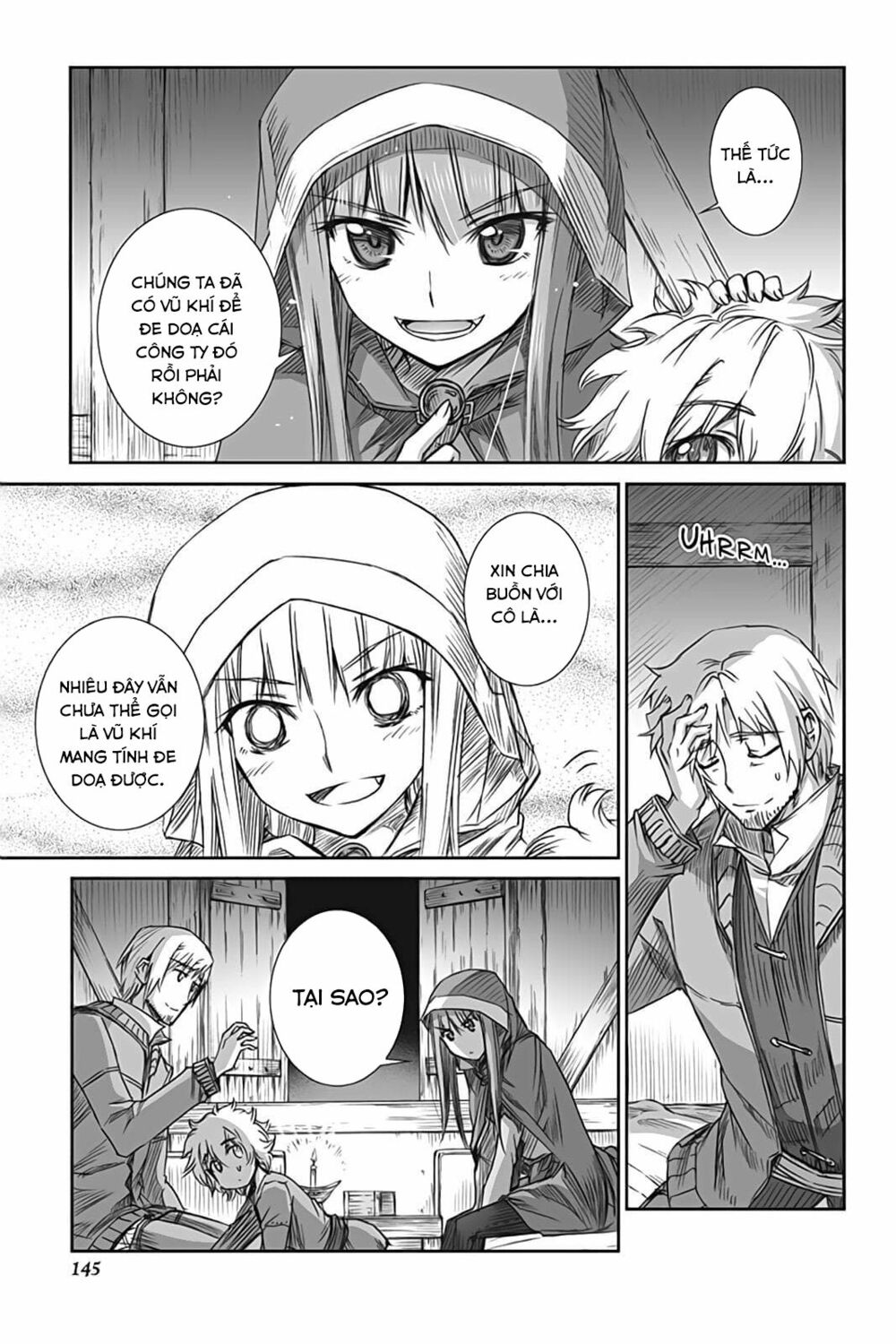 Ookami to Koushinryou: Chapter 53