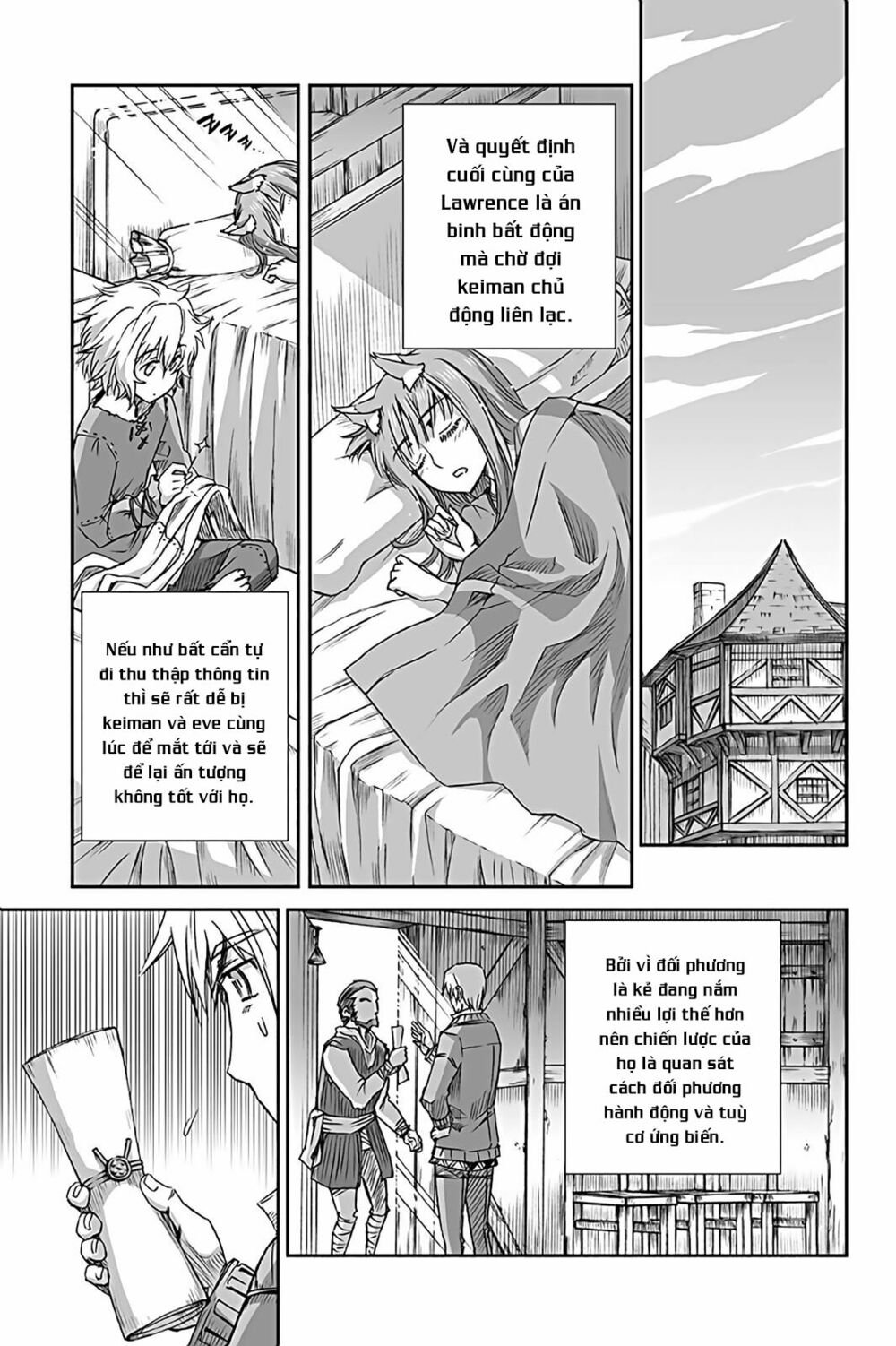 Ookami to Koushinryou: Chapter 56