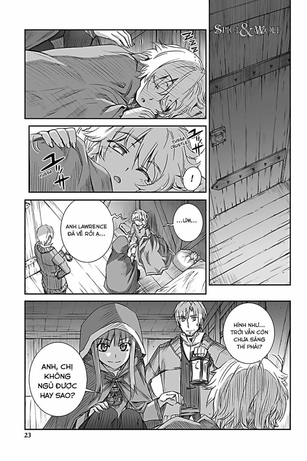 Ookami to Koushinryou: Chapter 56