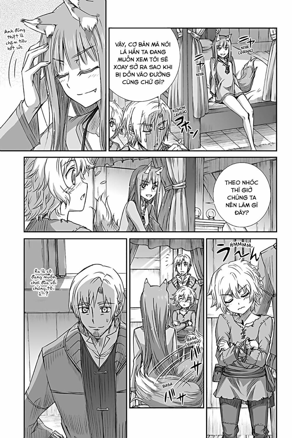 Ookami to Koushinryou: Chapter 57