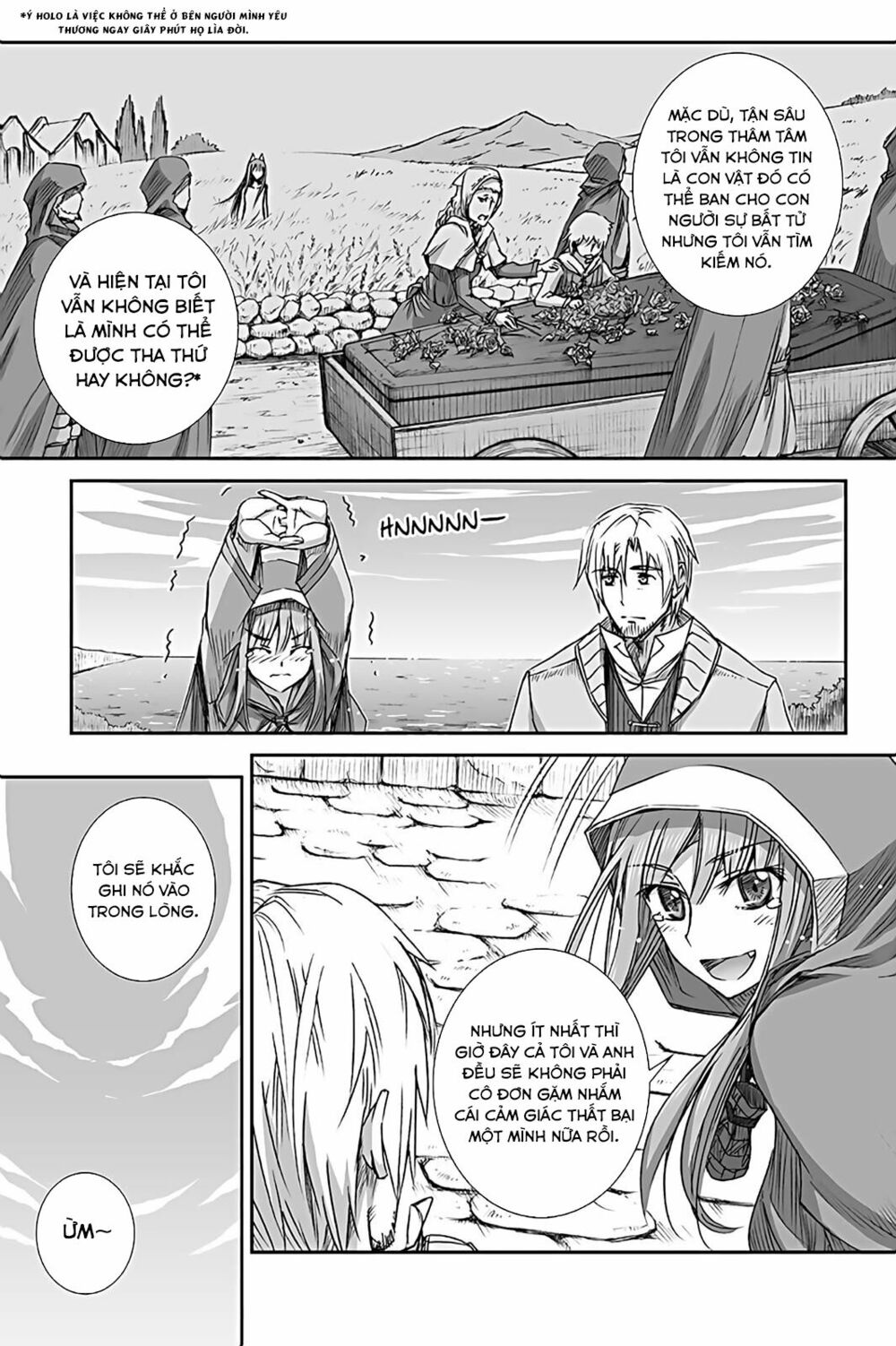 Ookami to Koushinryou: Chapter 58