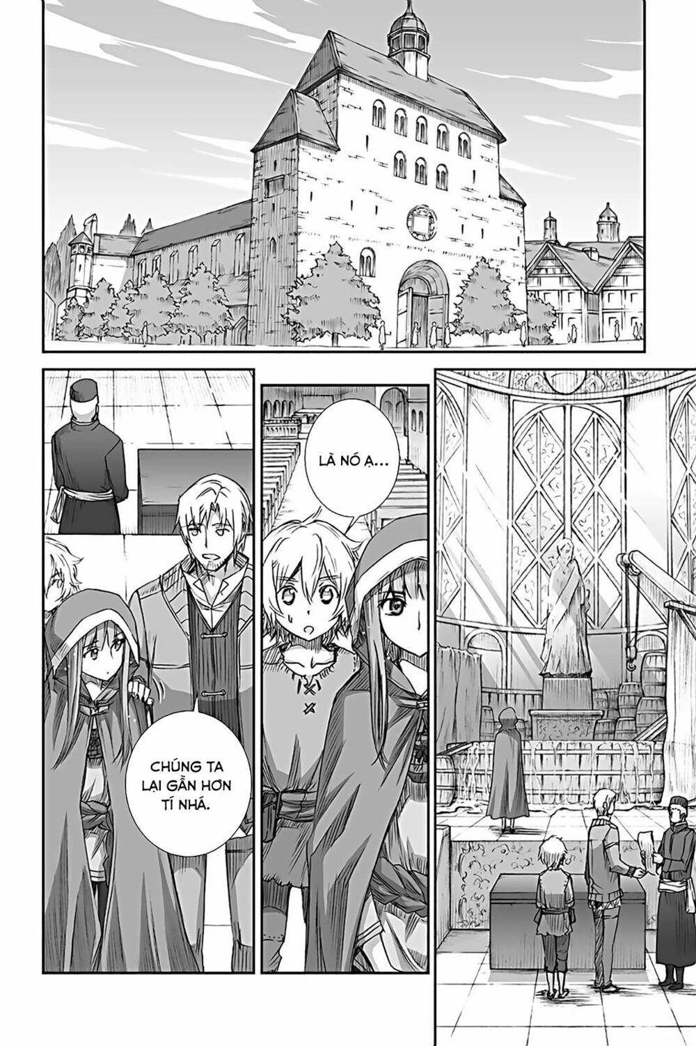 Ookami to Koushinryou: Chapter 58