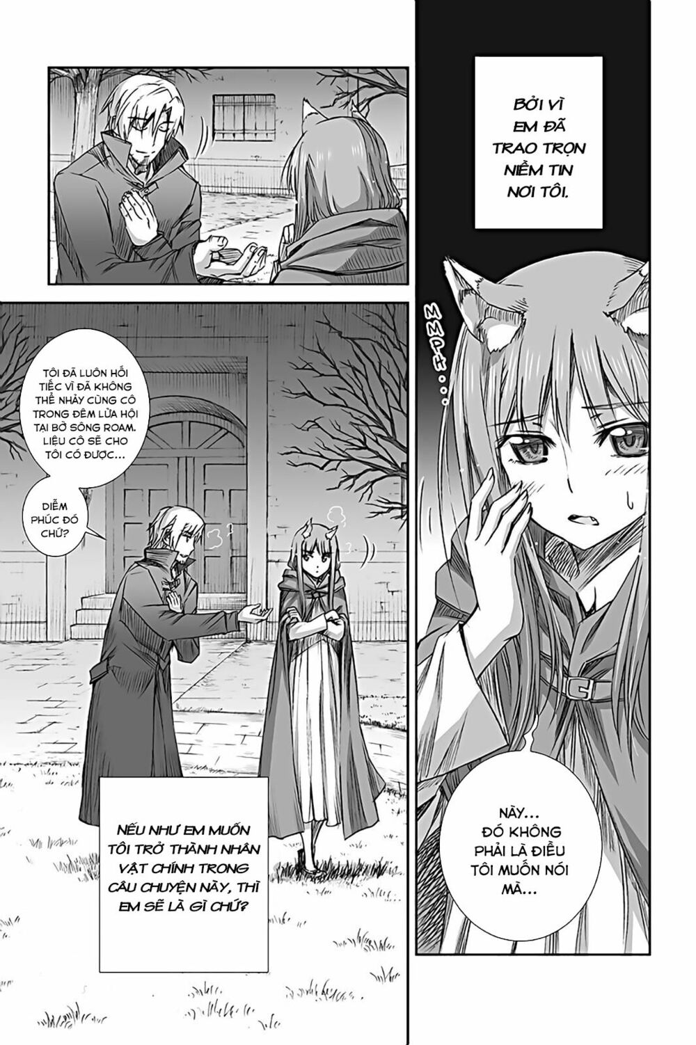 Ookami to Koushinryou: Chapter 59
