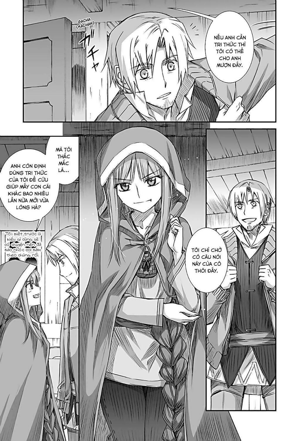 Ookami to Koushinryou: Chapter 63