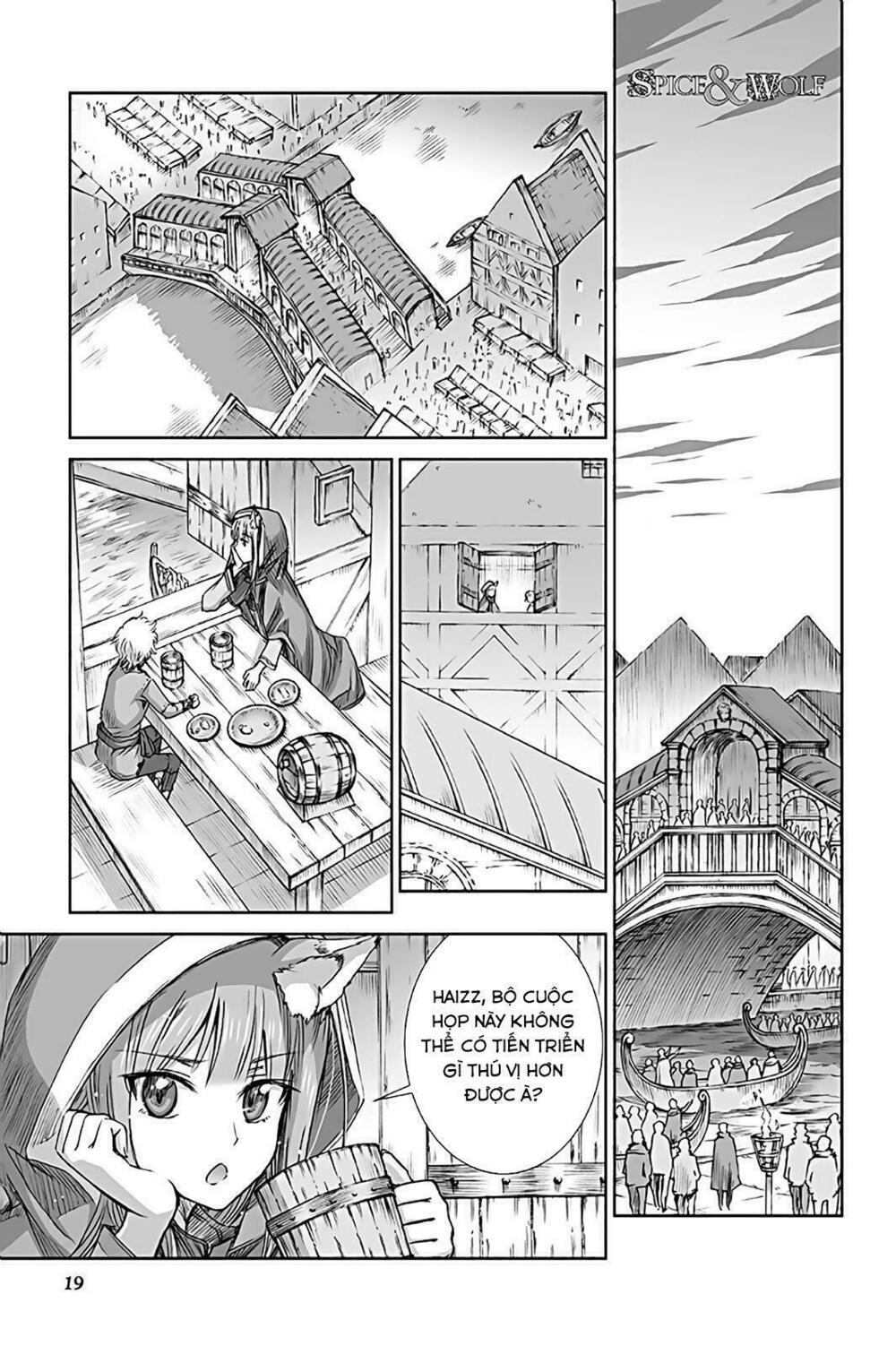 Ookami to Koushinryou: Chapter 63