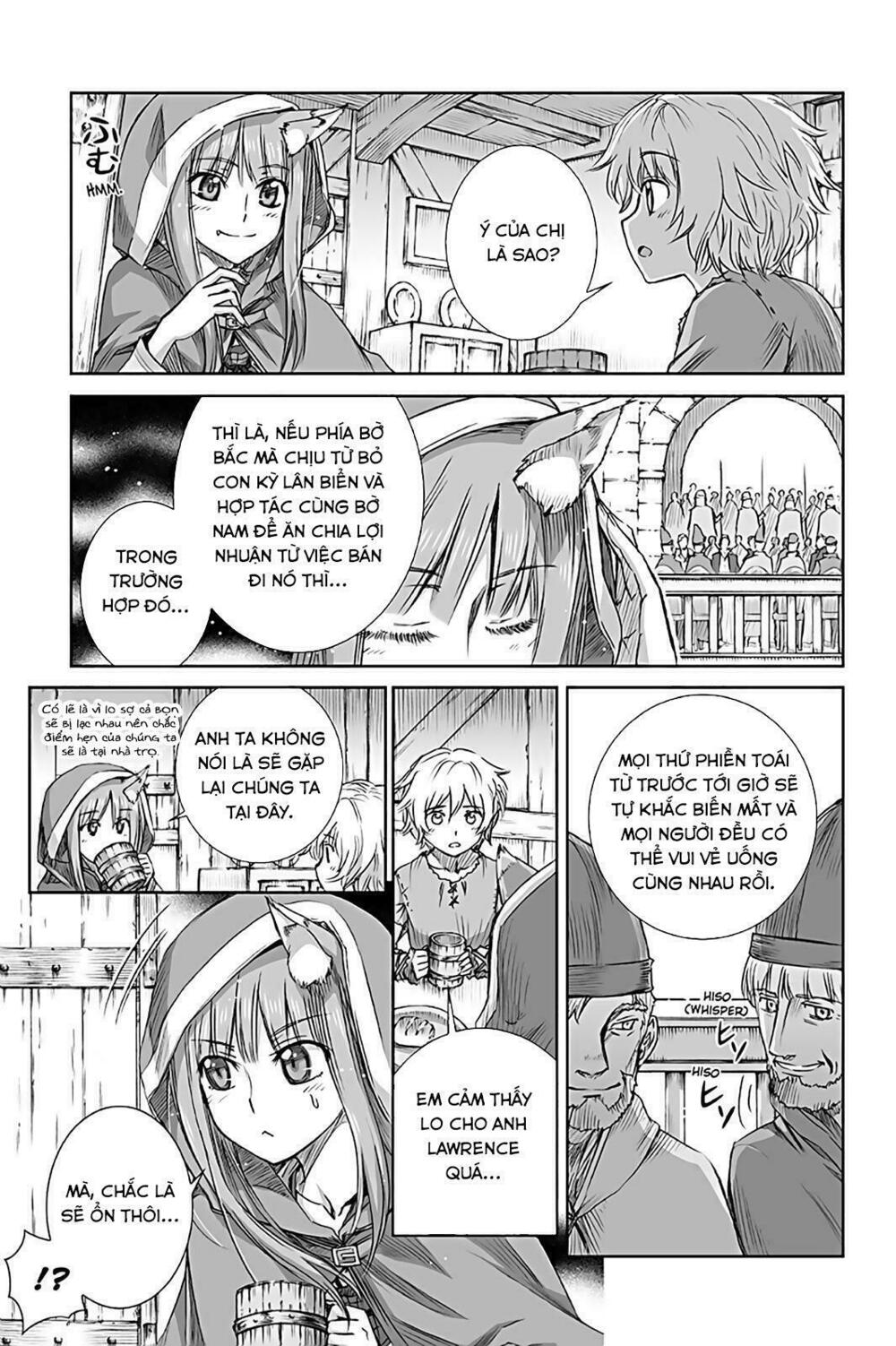 Ookami to Koushinryou: Chapter 63