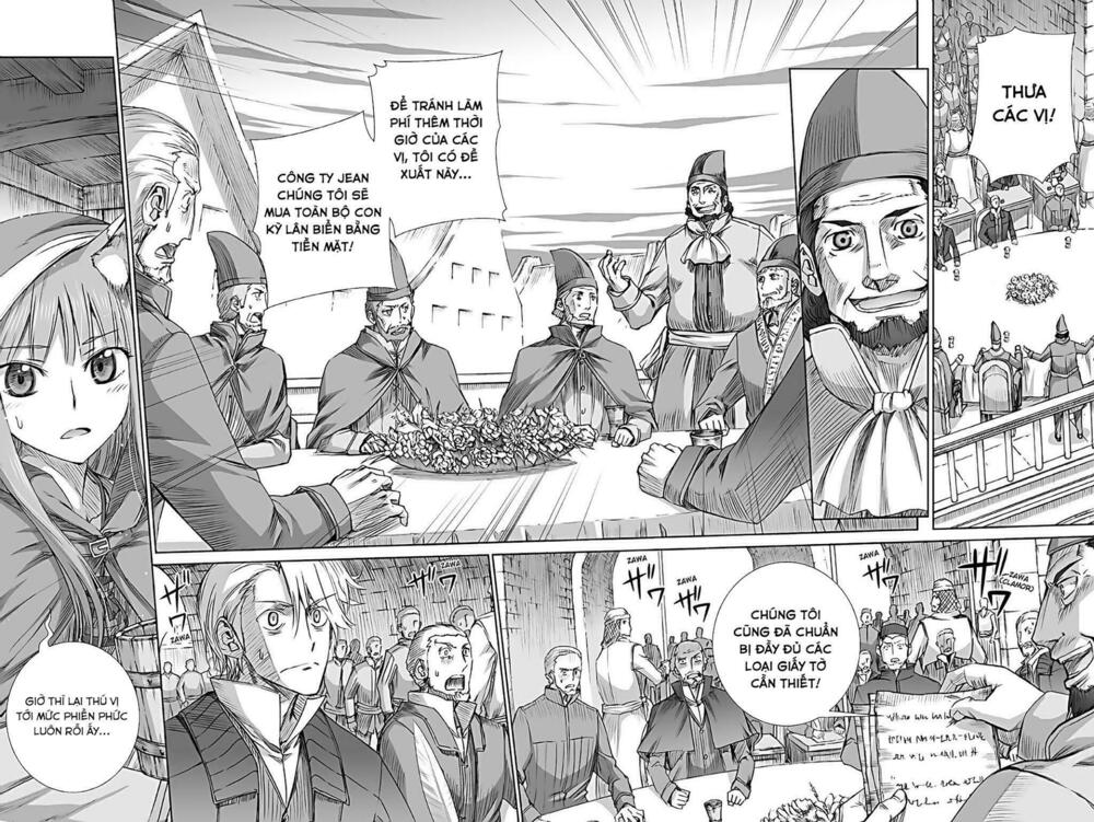 Ookami to Koushinryou: Chapter 63