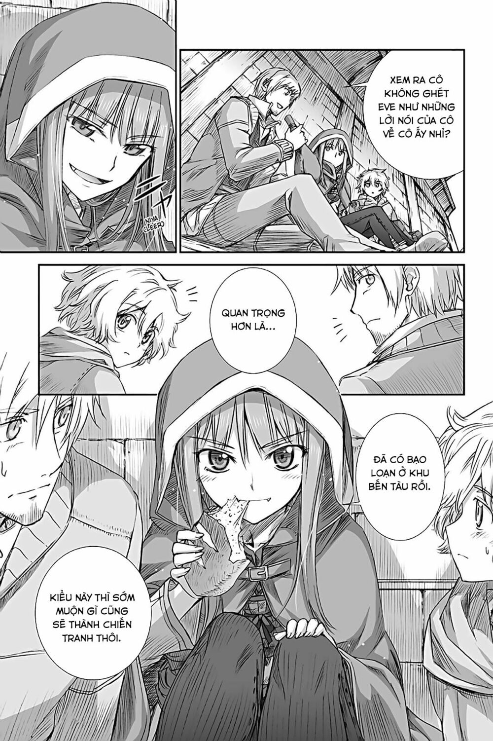 Ookami to Koushinryou: Chapter 64