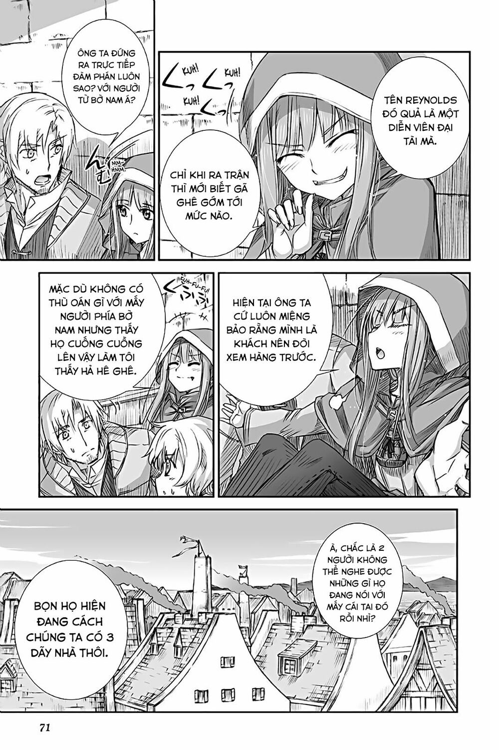 Ookami to Koushinryou: Chapter 64