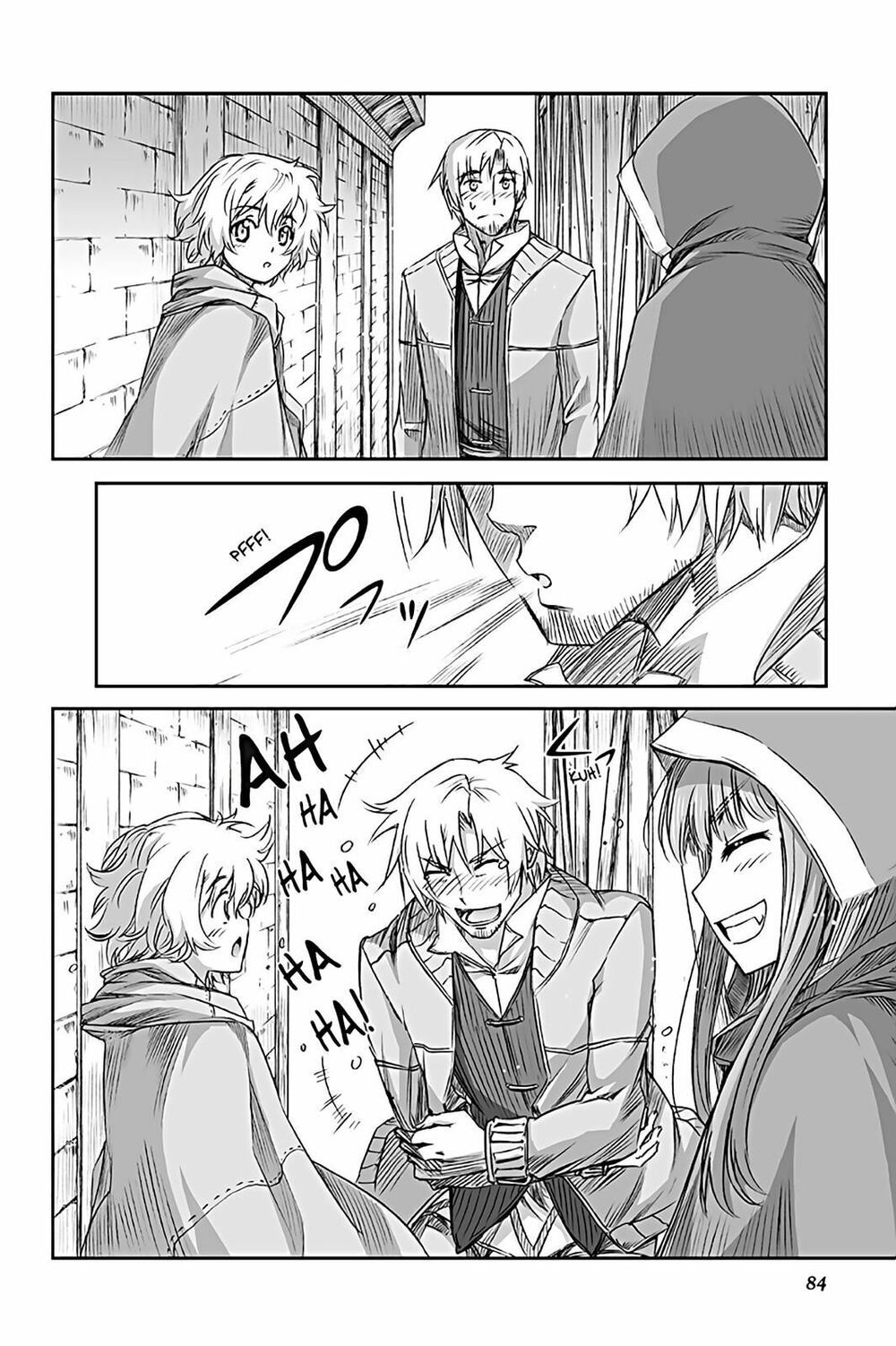Ookami to Koushinryou: Chapter 64