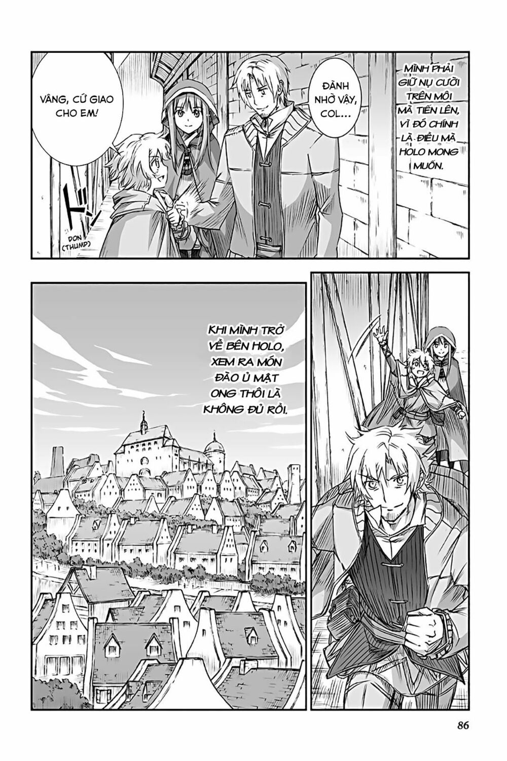 Ookami to Koushinryou: Chapter 64
