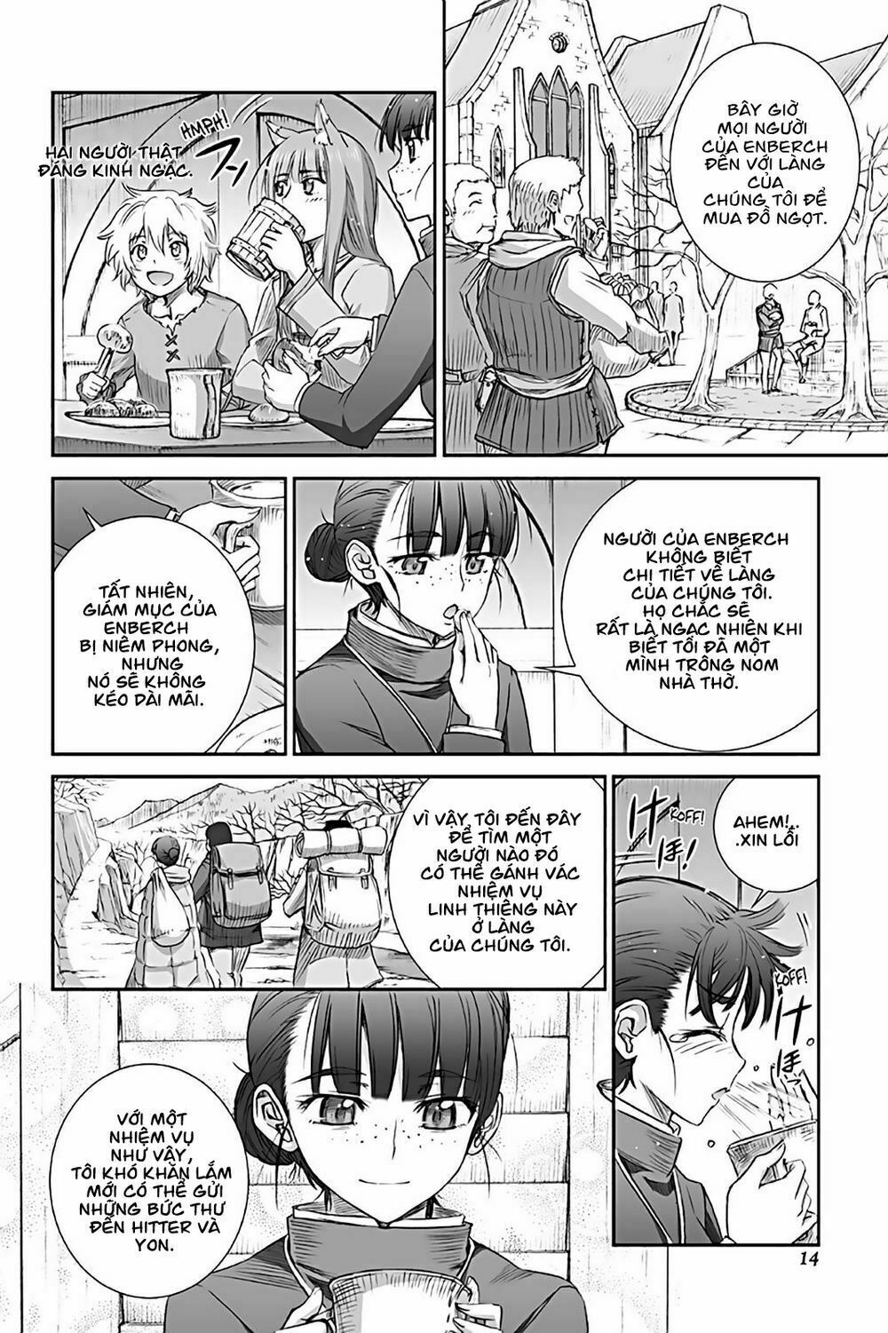 Ookami to Koushinryou: Chapter 68