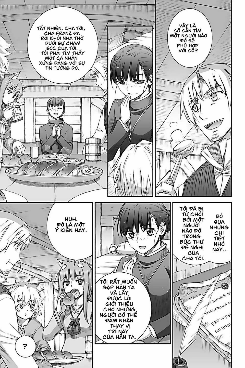 Ookami to Koushinryou: Chapter 68