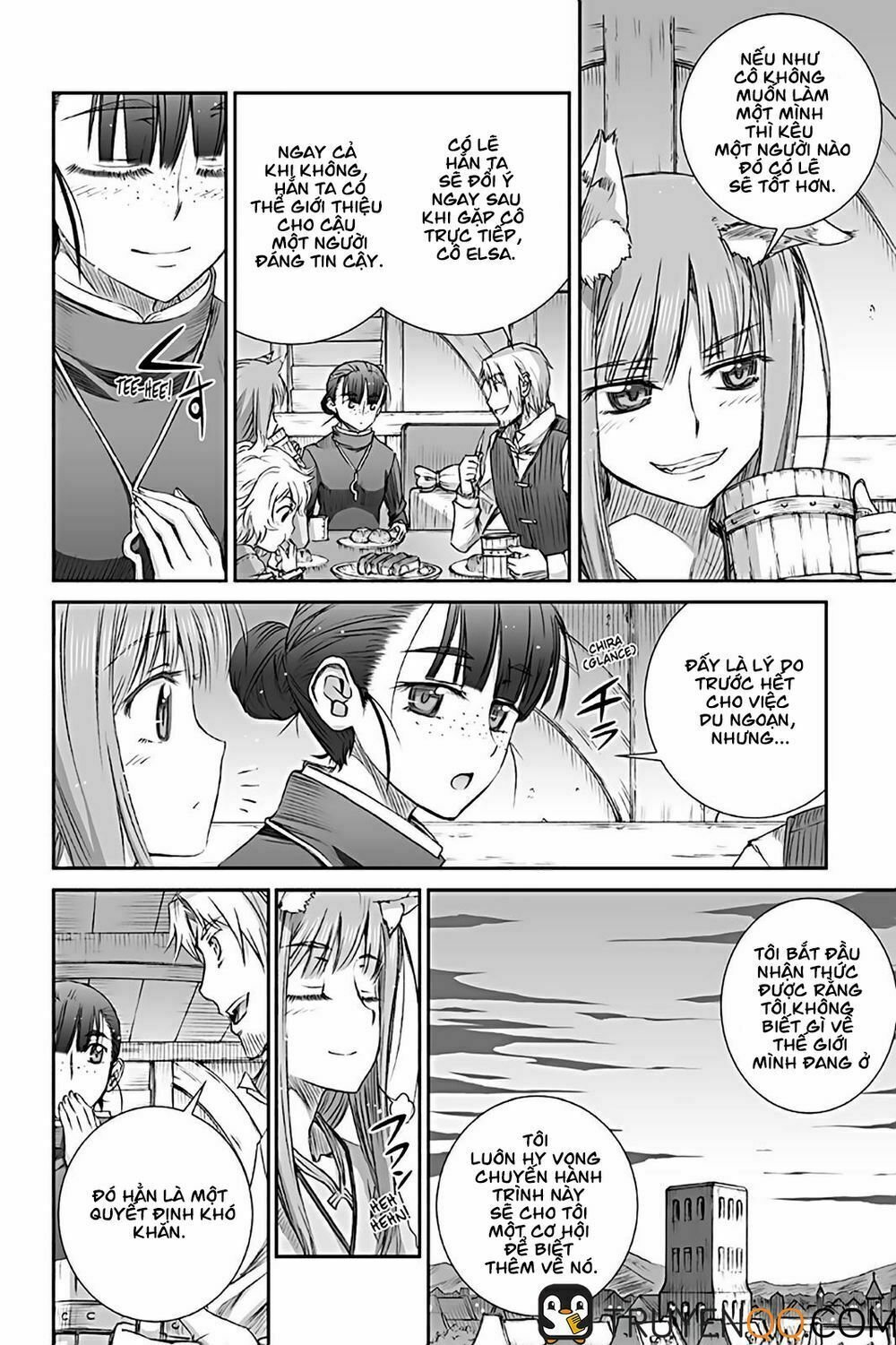 Ookami to Koushinryou: Chapter 68