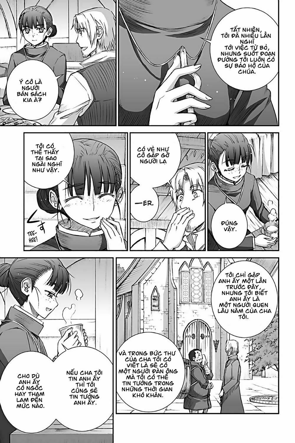 Ookami to Koushinryou: Chapter 68