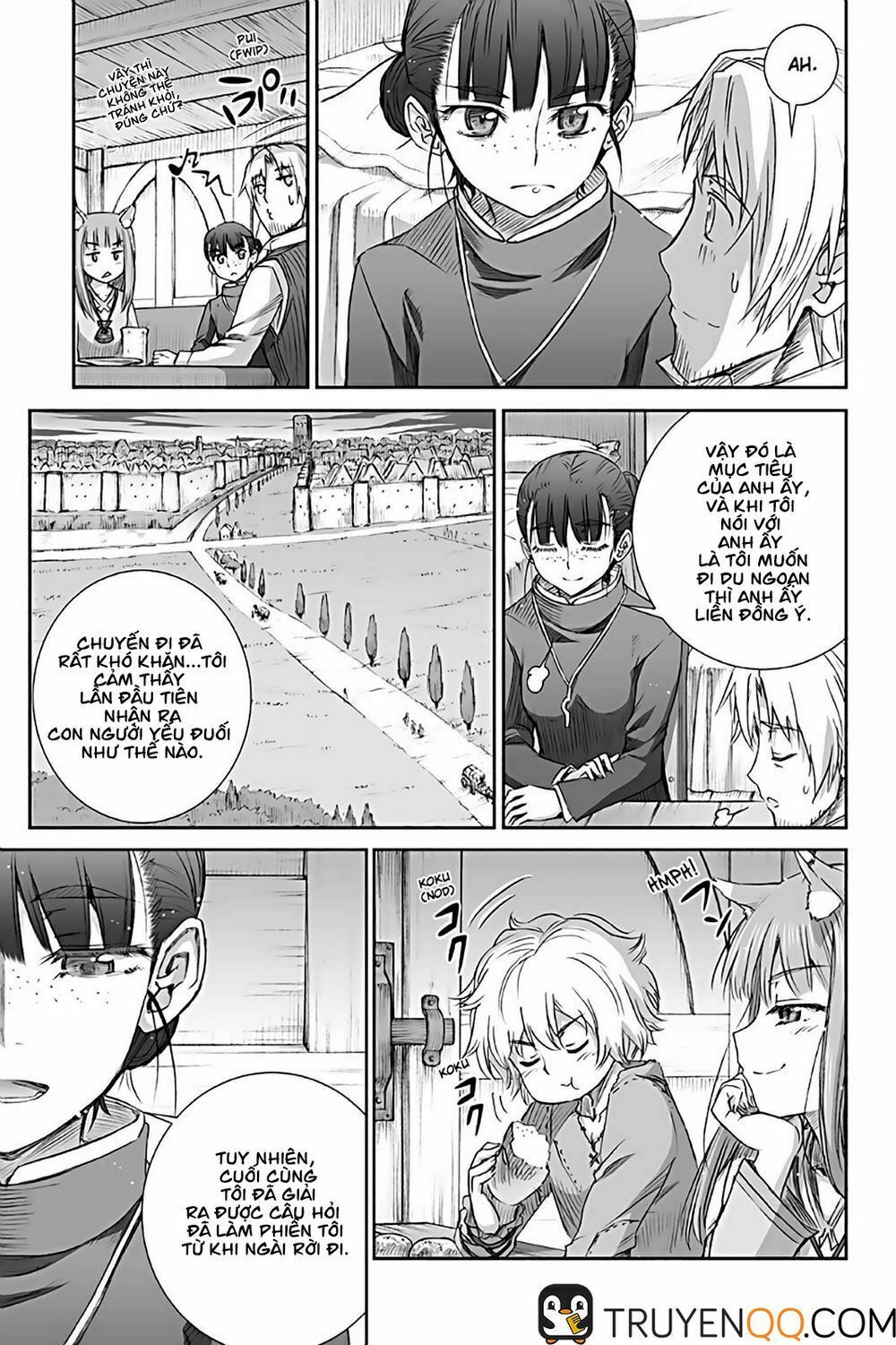 Ookami to Koushinryou: Chapter 68