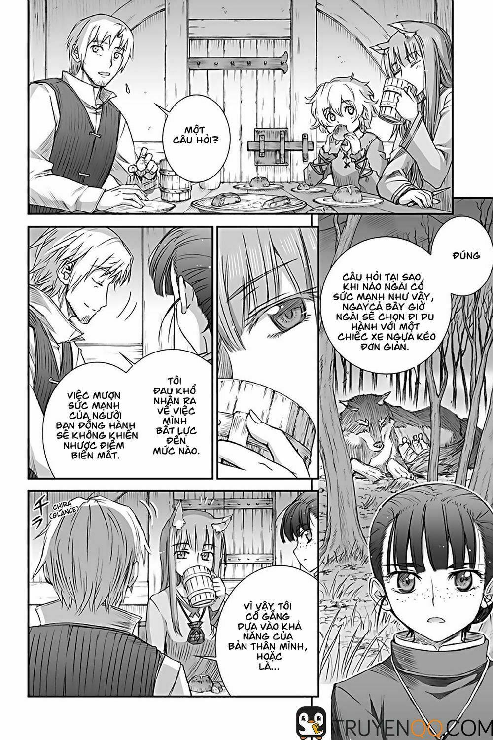Ookami to Koushinryou: Chapter 68