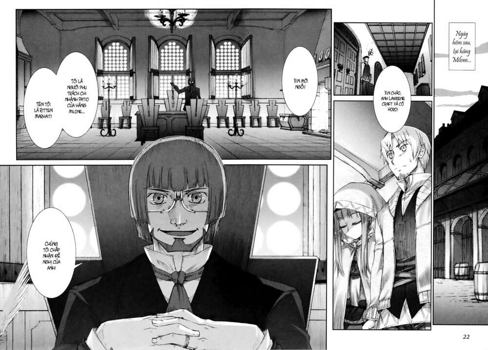 Ookami to Koushinryou: Chapter 7