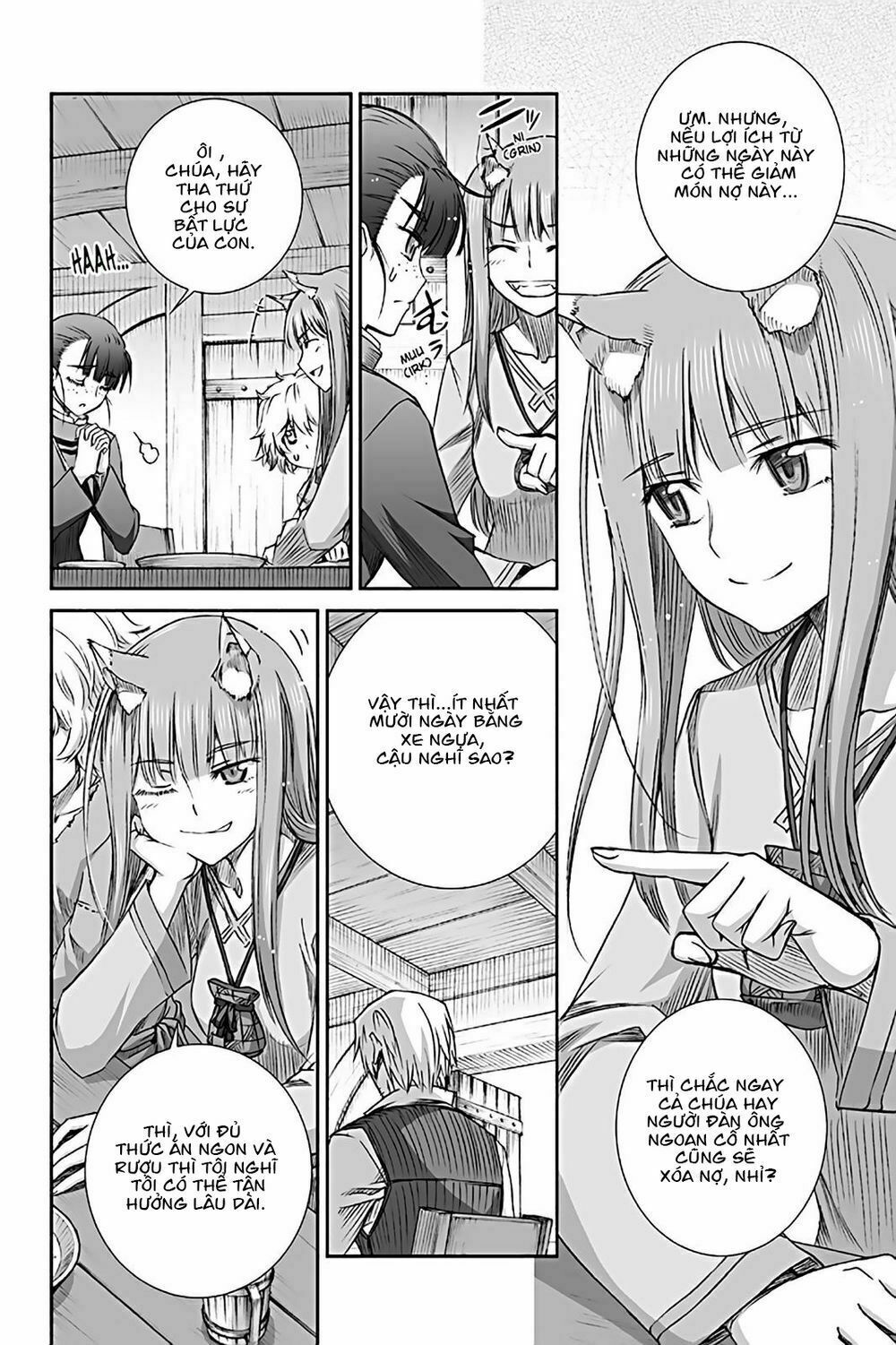 Ookami to Koushinryou: Chapter 70