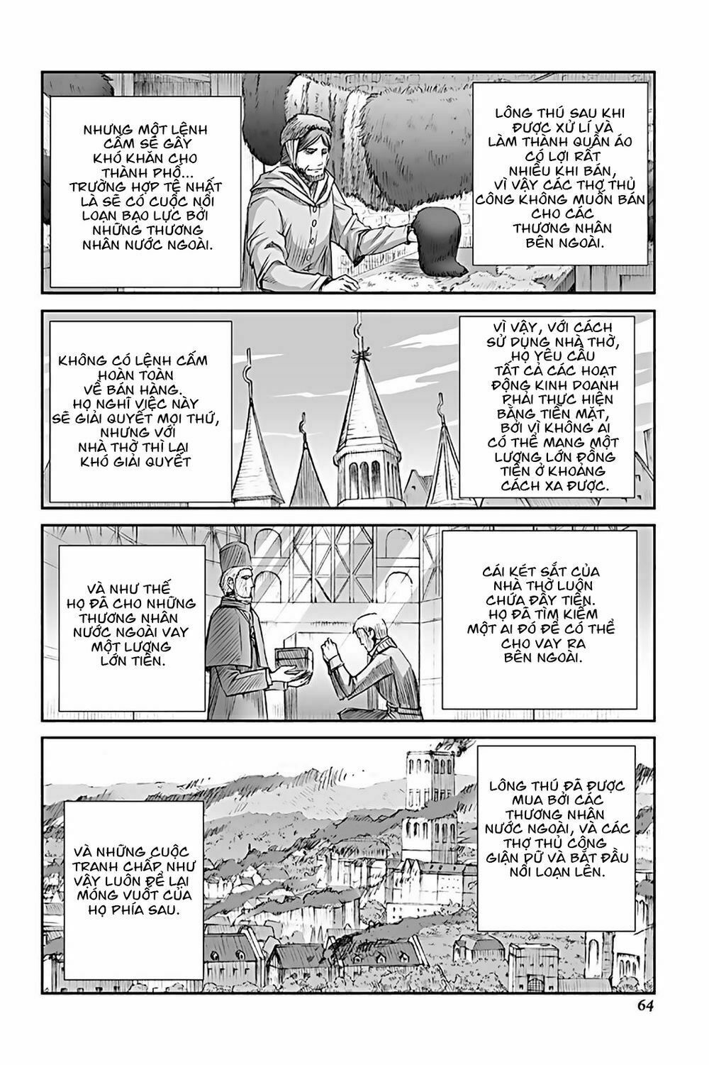Ookami to Koushinryou: Chapter 70
