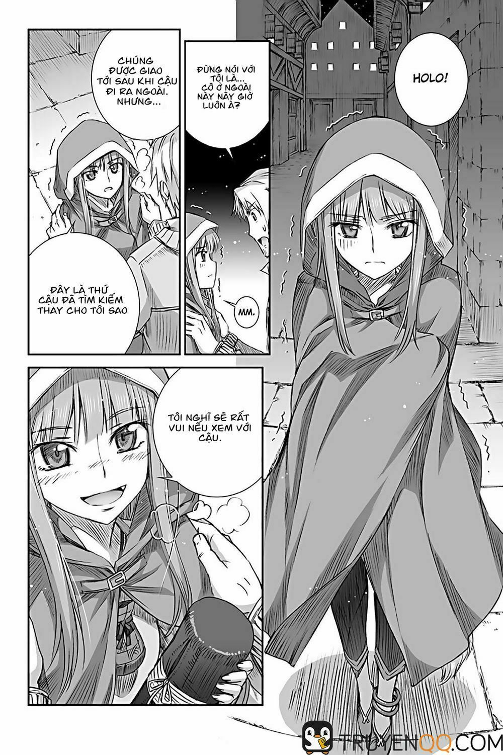 Ookami to Koushinryou: Chapter 70
