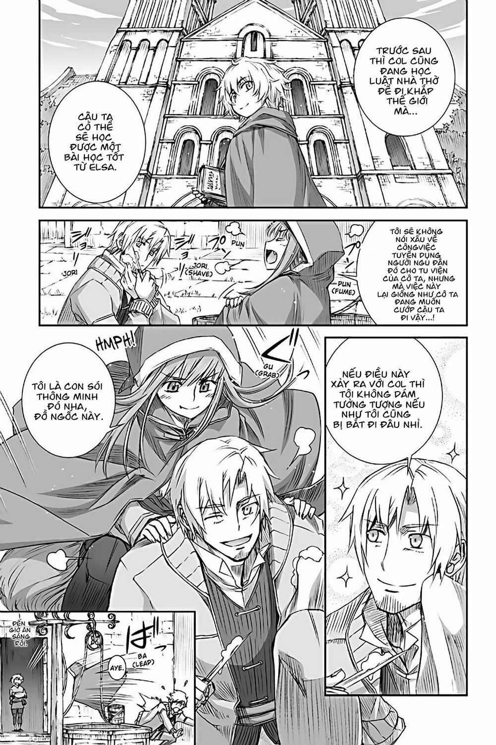 Ookami to Koushinryou: Chapter 70
