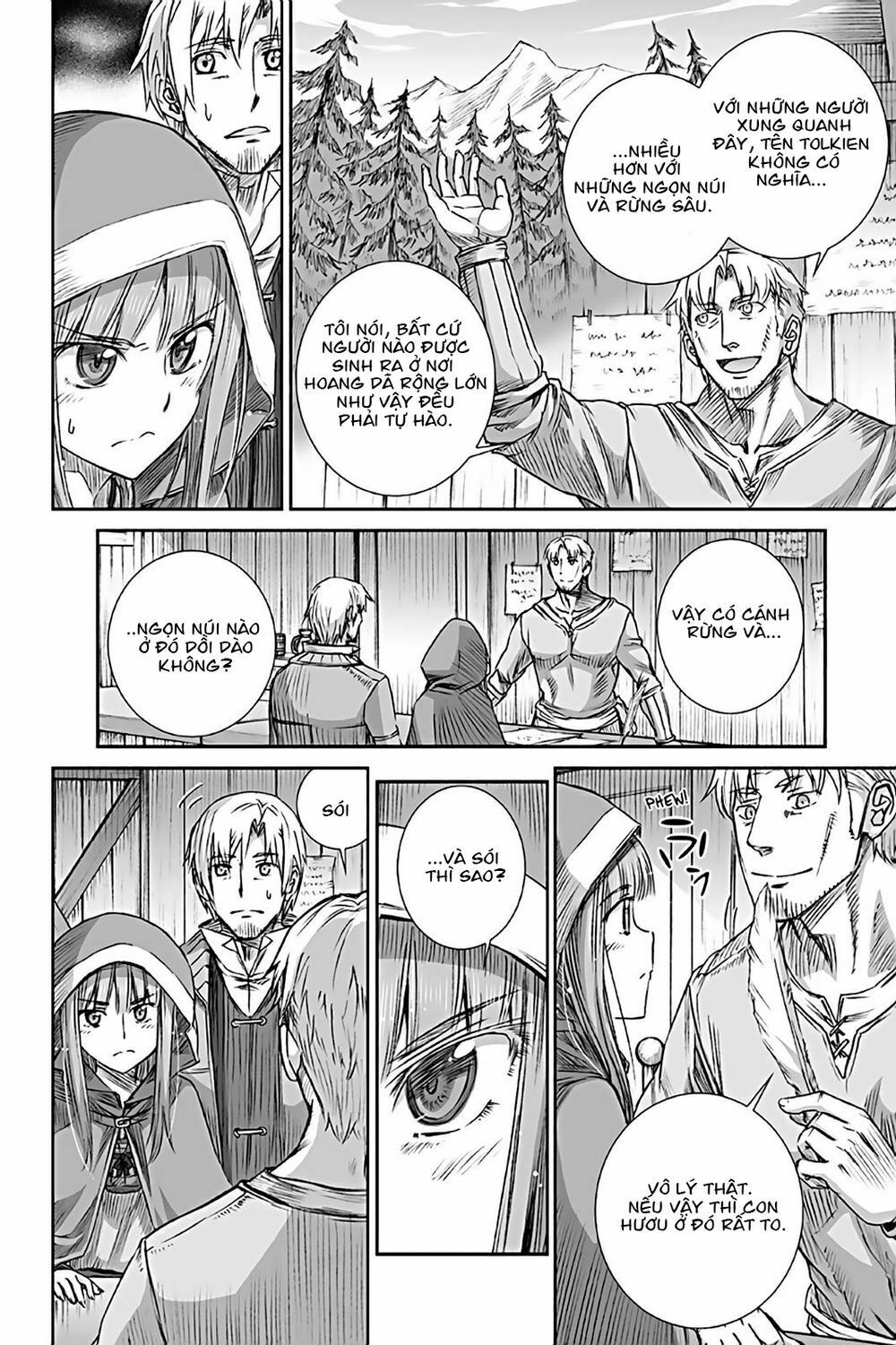 Ookami to Koushinryou: Chapter 71