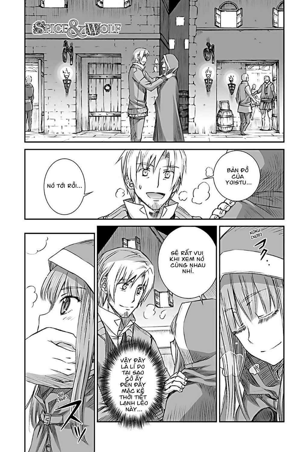 Ookami to Koushinryou: Chapter 71