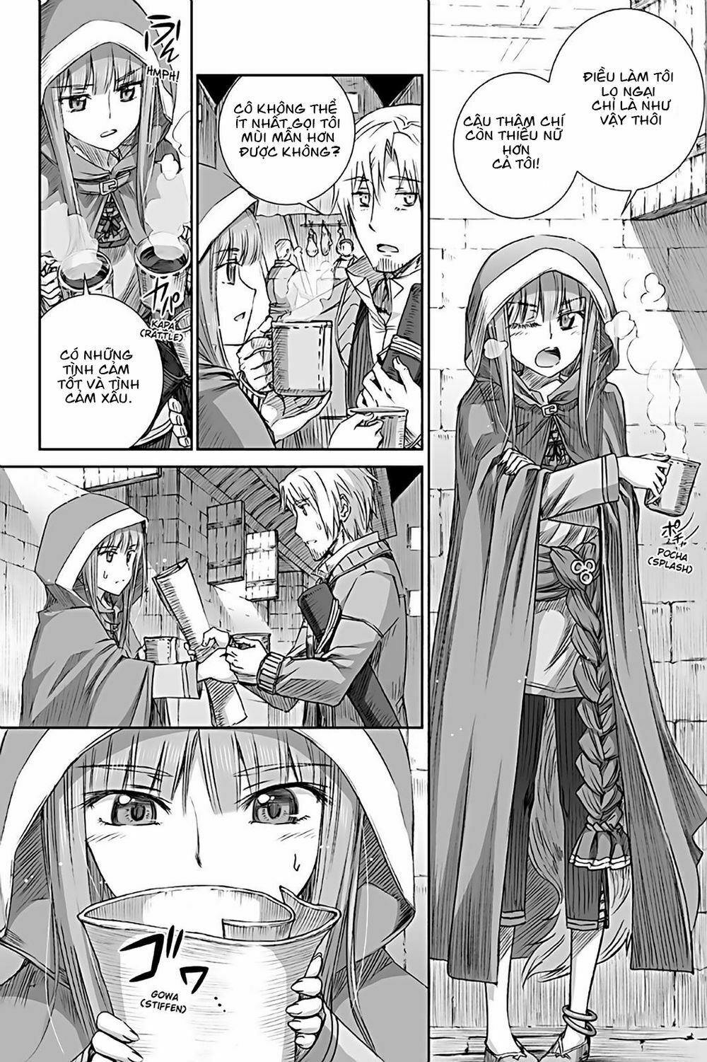 Ookami to Koushinryou: Chapter 71