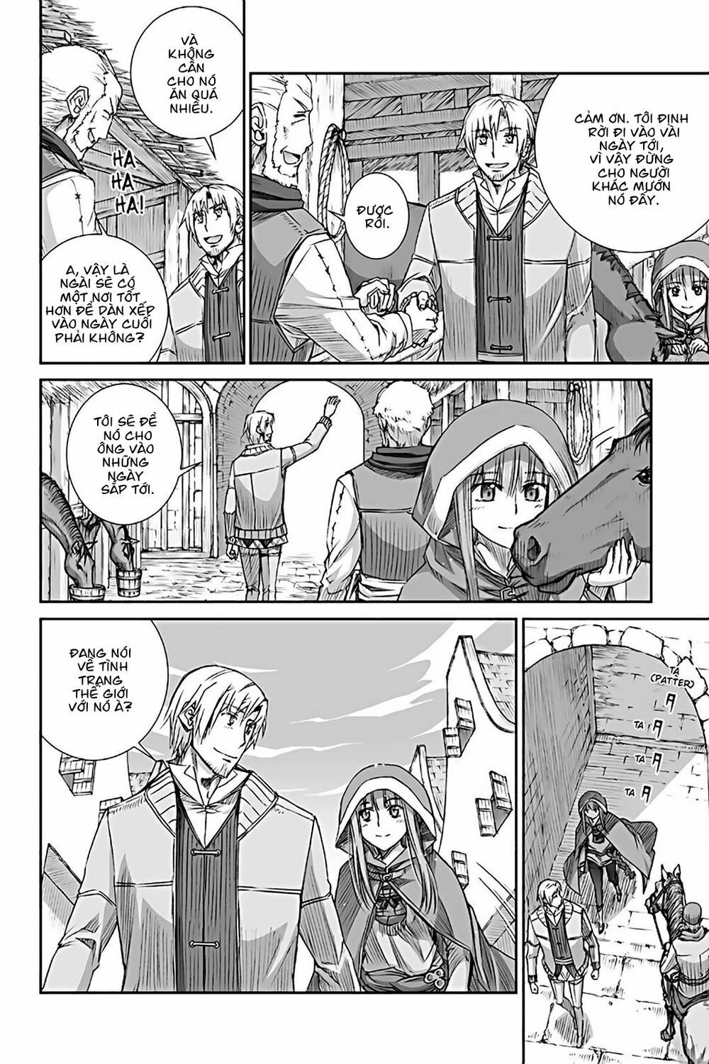 Ookami to Koushinryou: Chapter 72