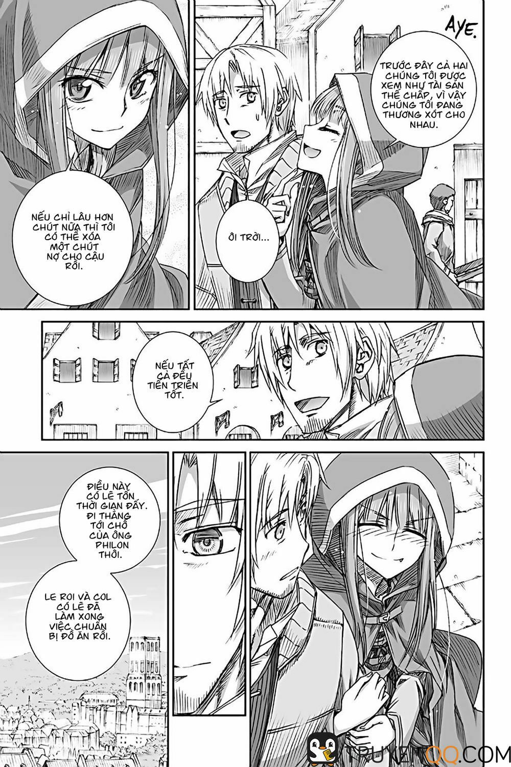 Ookami to Koushinryou: Chapter 72