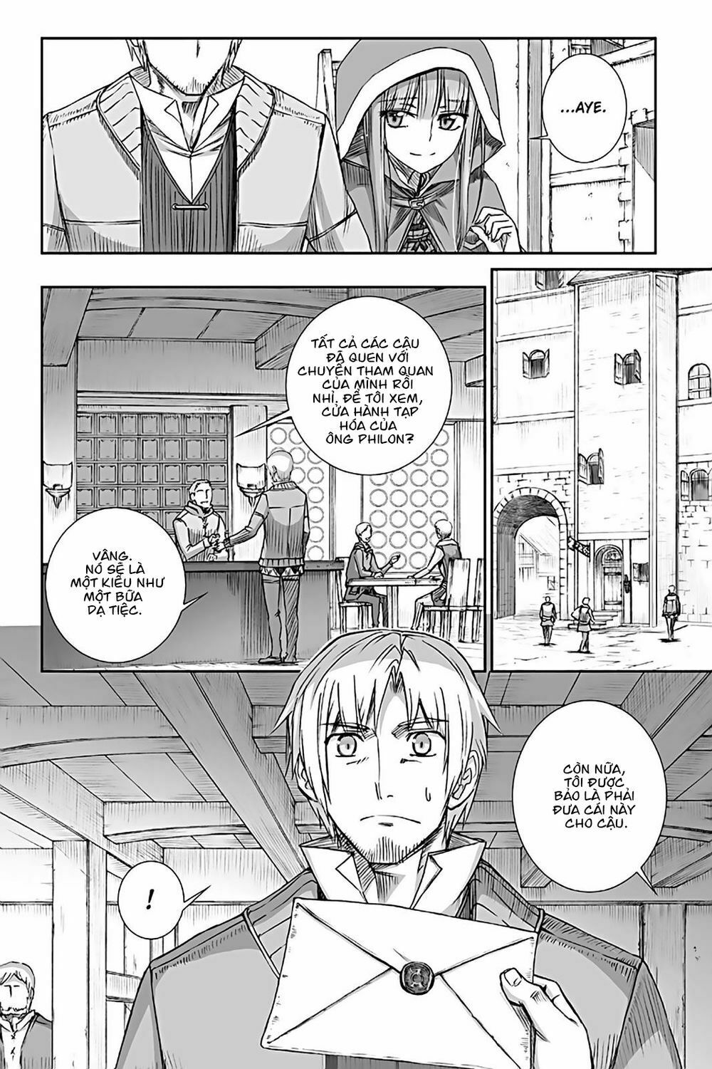 Ookami to Koushinryou: Chapter 72